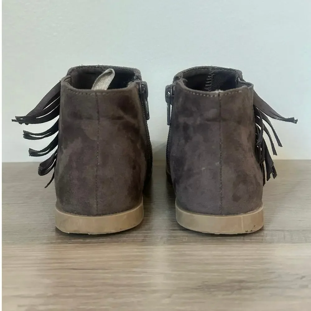 Old Navy Grey Ankle Boots - Size 10